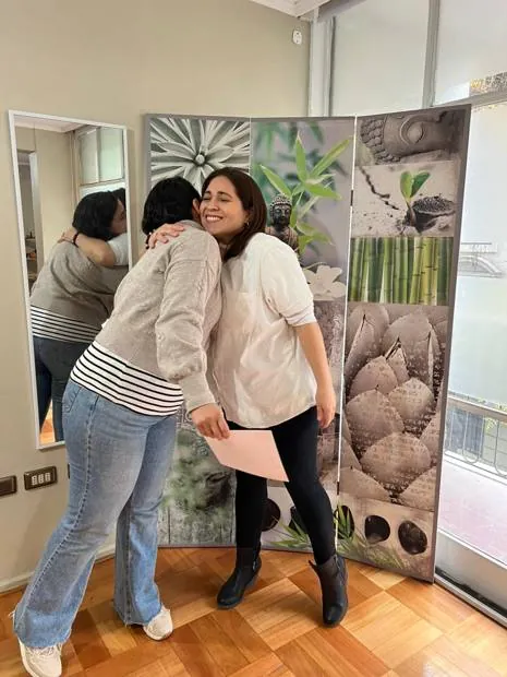 Estudiantes de Casa Muladhara, graduación · péndulo hebreo nivel 1